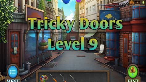 It has a whole bunch of different escape games in it Most of the games are quite good and because you get a bunch of different genres all in the 1 pack, it is really fun. . Tricky doors walkthrough level 9